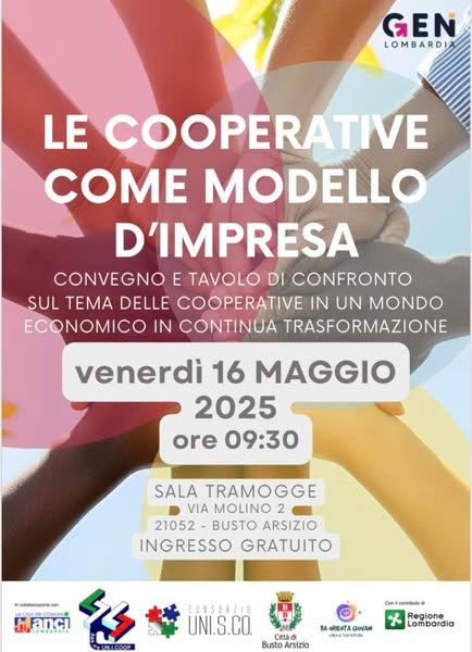 Le Cooperative come modello d’impresa: un convegno per approfondire