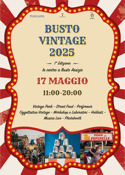 Busto Vintage 2025: il centro della Città torna ai sapori e ai giochi di una volta