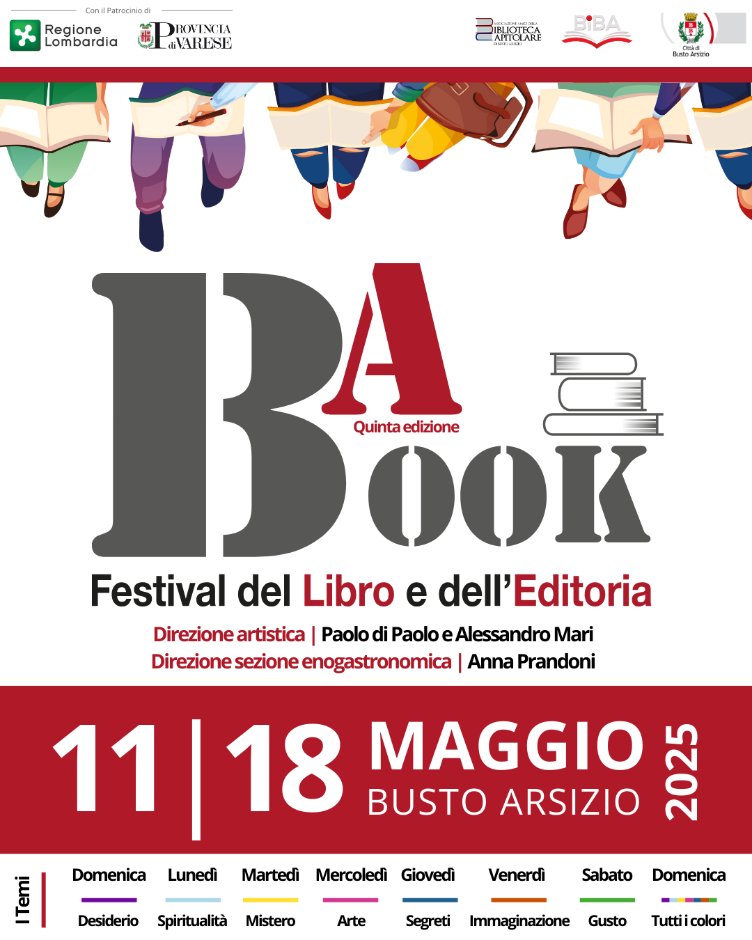 BA Book 2025: il programma giorno per giorno