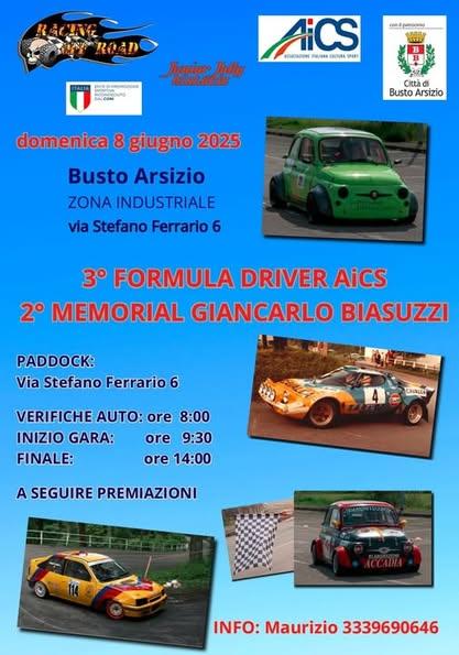 Domenica 8 giugno in zona industriale torna la manifestazione automobilistica Formula Driver