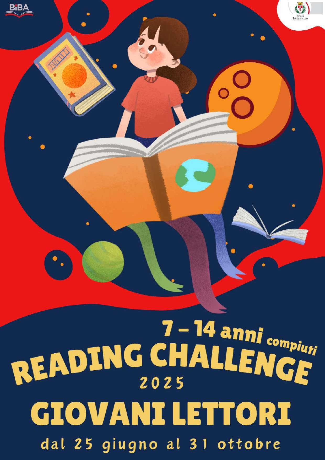 Reading Challenge Giovani Lettori: al via la terza edizione