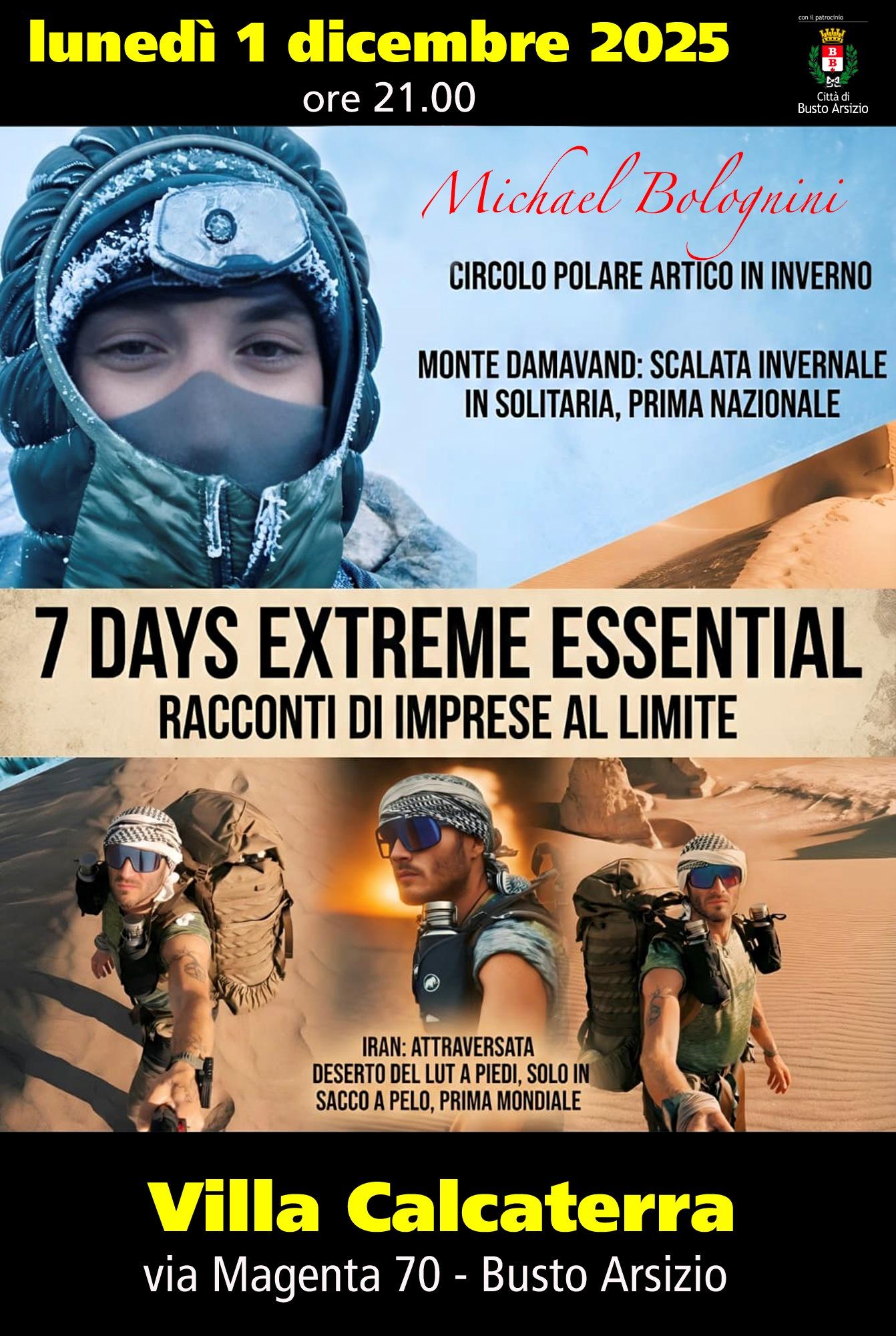 Incontro a Villa Calcaterra con l’esploratore e avventuriero Michael Bolognini